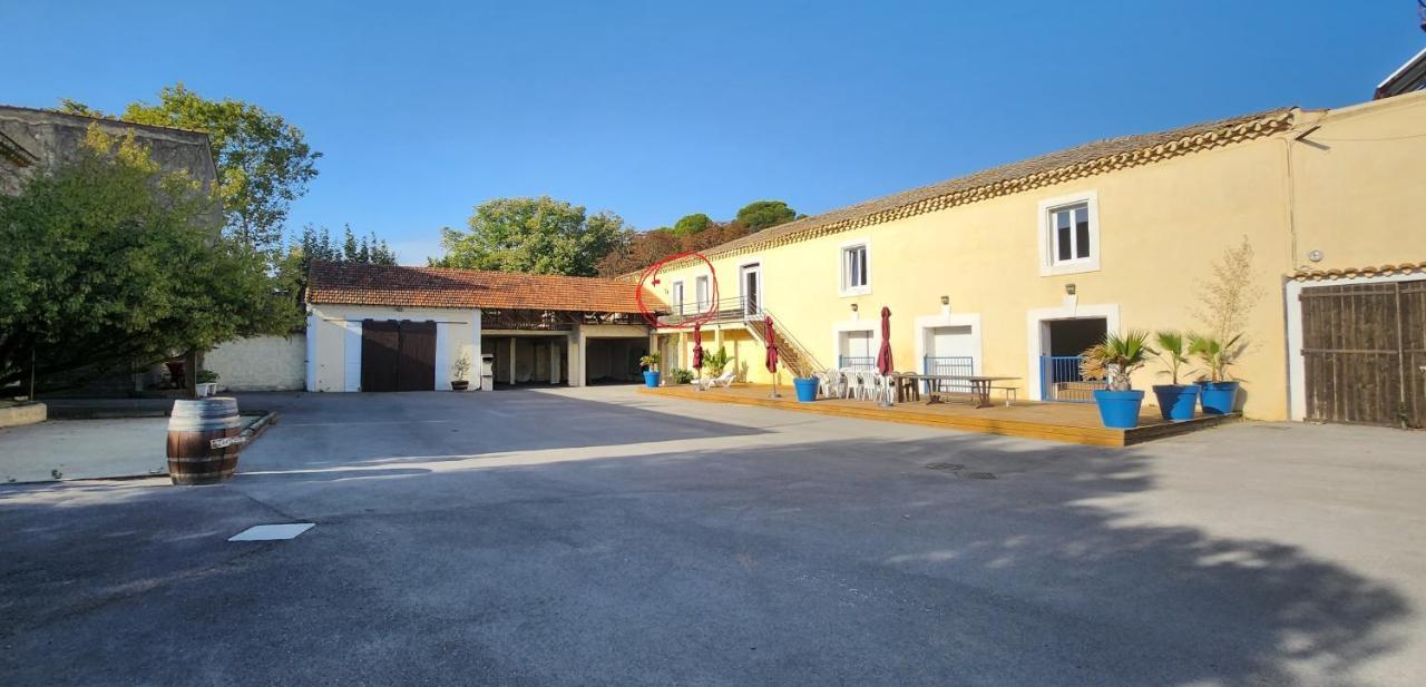 Maison 3 Chambres Avec Piscine Couverte Lespignan المظهر الخارجي الصورة